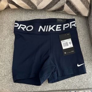 Two Nike Pro shorts xs